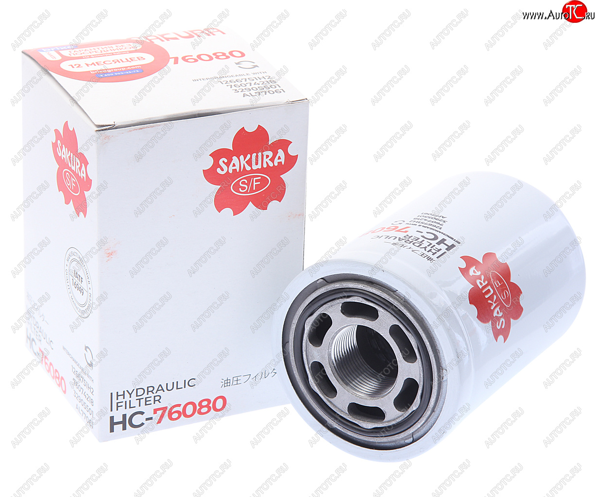 3 399 р. Фильтр гидравлический BOBCAT основной SAKURA SAKURA hc76080  с доставкой в г. Воронеж