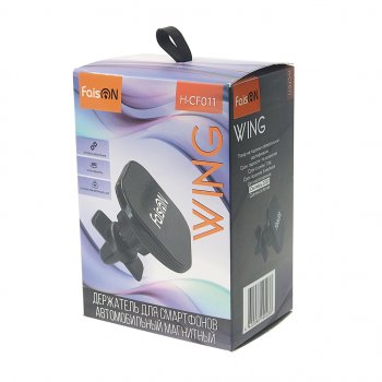 639 р. Держатель телефона на дефлектор магнитный FAISON FAISON h-cf011 black  с доставкой в г. Воронеж. Увеличить фотографию 3