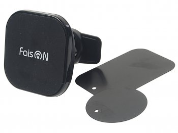 Держатель телефона на дефлектор магнитный FAISON FAISON h-cf011 black