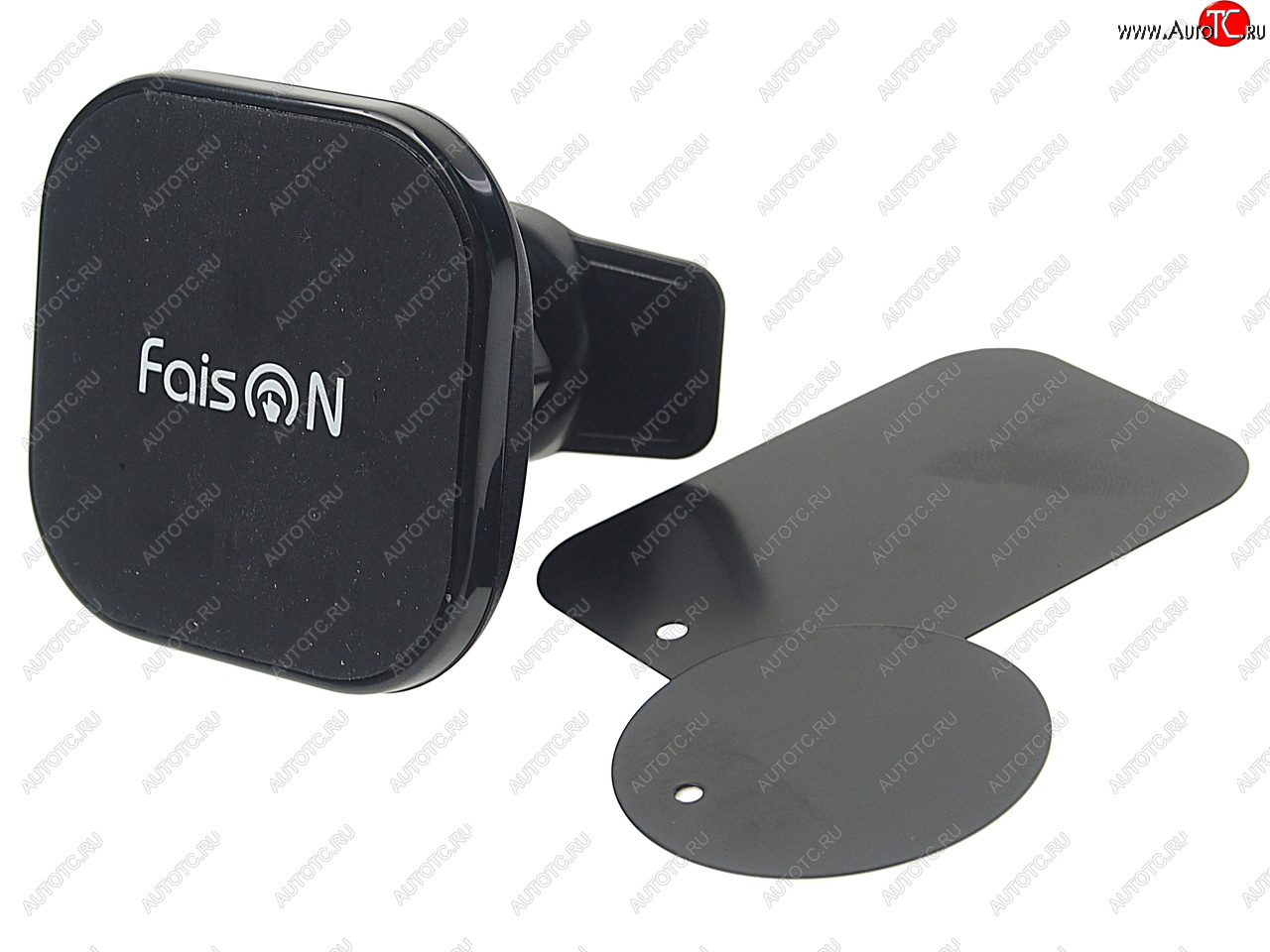 639 р. Держатель телефона на дефлектор магнитный FAISON FAISON h-cf011 black  с доставкой в г. Воронеж
