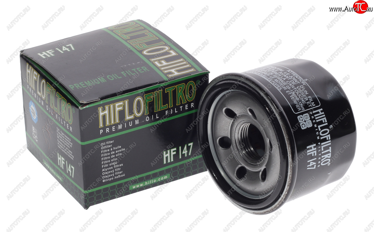 979 р. Фильтр масляный мото YAMAHA FZS600SP (-01),XVS1300CT-W (07-09),XP530TMAX (-13) HIFLO FILTRO HIFLO FILTRO hf147  с доставкой в г. Воронеж
