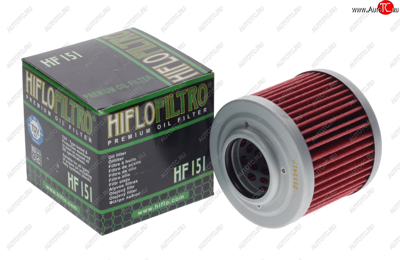 859 р. Фильтр масляный мото BMW APRILIA KTM HIFLO FILTRO HIFLO FILTRO hf151  с доставкой в г. Воронеж