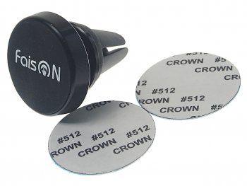 Держатель телефона на дефлектор магнитный FAISON FAISON h-f373 black