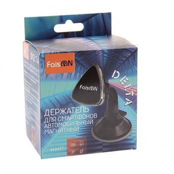 489 р. Держатель телефона универсальный магнитный FAISON FAISON h-h17 black FAISON h-h17 black  с доставкой в г. Воронеж. Увеличить фотографию 3