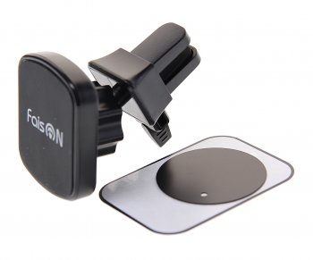 Держатель телефона на дефлектор магнитный FAISON FAISON h-k2 black