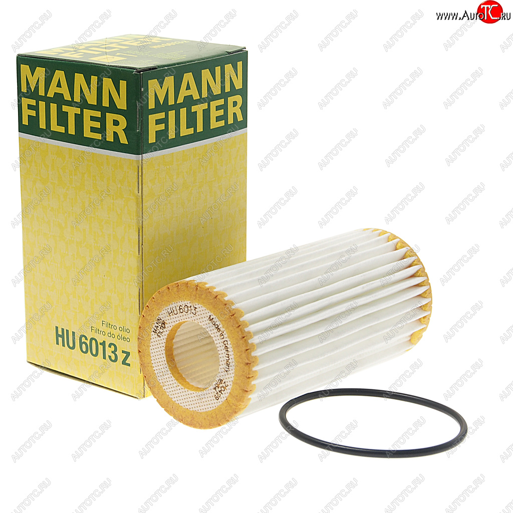 1 029 р. Фильтр масляный VW AUDI SEAT SKODA (12-) (1.82.0 TSITFSI) MANN MANN hu6013z  с доставкой в г. Воронеж