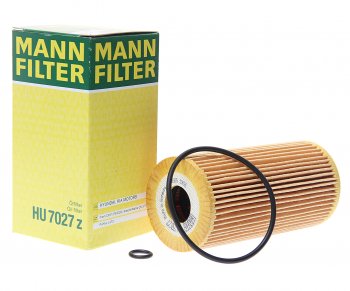 Фильтр масляный HYUNDAI Santa Fe (12-) (2.0 TCI),ix35 (13-) (2.0 TCI) MANN MANN hu7027z