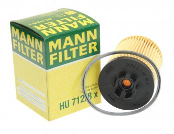 Фильтр масляный OPEL Corsa C,B,Astra H,C,Meriva (06-) (1.01.4) MANN MANN hu7128x