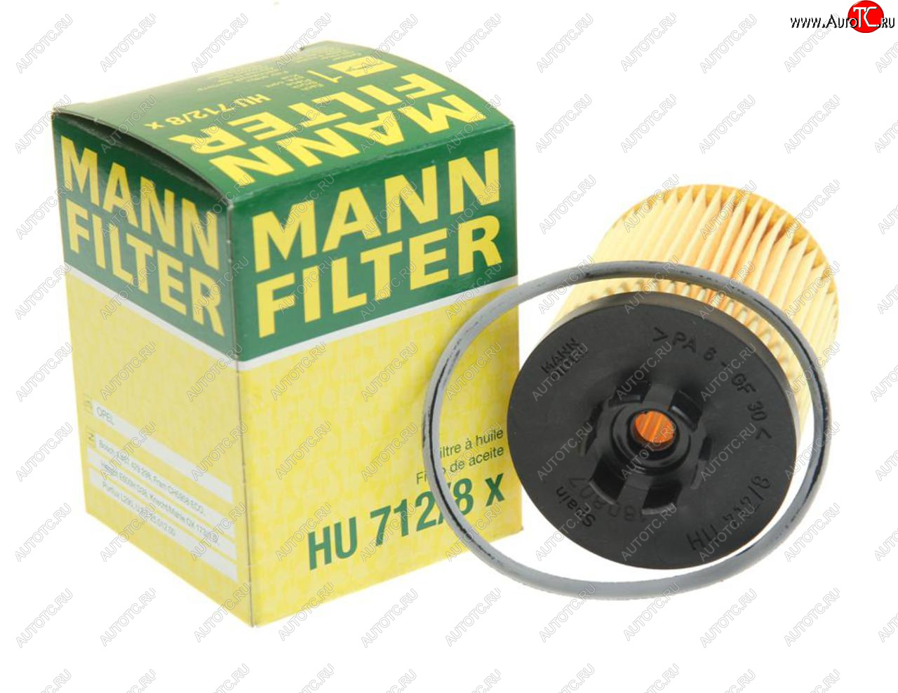 579 р. Фильтр масляный OPEL Corsa C,B,Astra H,C,Meriva (06-) (1.01.4) MANN MANN hu7128x  с доставкой в г. Воронеж