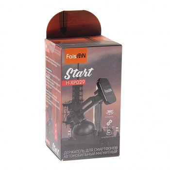 449 р. Держатель телефона универсальный магнитный FAISON FAISON h-xp029 black FAISON h-xp029 black  с доставкой в г. Воронеж. Увеличить фотографию 3
