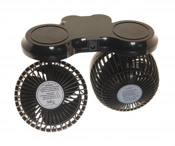 1 269 р. Вентилятор в салон 12V двойной на платформе синий MITCHELL MITCHELL hx-t307e dc12v blue  с доставкой в г. Воронеж. Увеличить фотографию 3