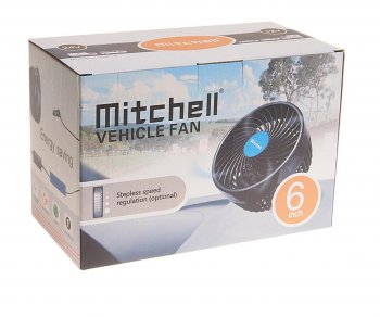 1 469 р. Вентилятор в салон 12V на присоске синий MITCHELL MITCHELL hx-t703e dc12v blue  с доставкой в г. Воронеж. Увеличить фотографию 3