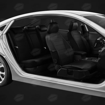 7 749 р. Авточехлы HYUNDAI Solaris (17-) KIA Rio X-Line (17-) задняя спинка 40x60 экокожа черные AVTOLIDER AVTOLIDER hy15-0607-ec01  с доставкой в г. Воронеж. Увеличить фотографию 5