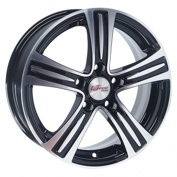 Диск колесный литой R15 КС-691 S.U. Блэк Джек K&K ifree 5х108 et43 d-67,1