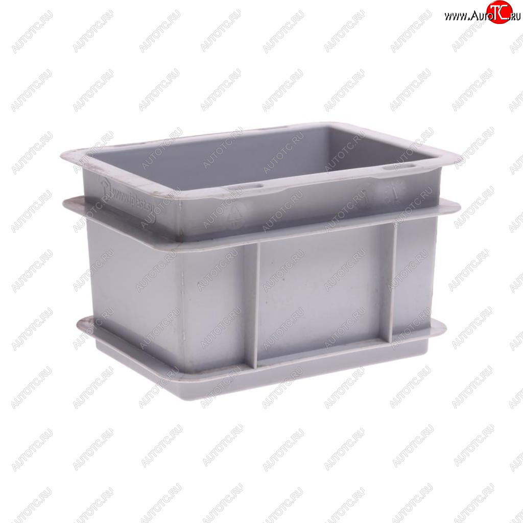 286 р. Ящик полимерный многооборотный 200х150х120мм серый IPLAST IPLAST ip-378727  с доставкой в г. Воронеж