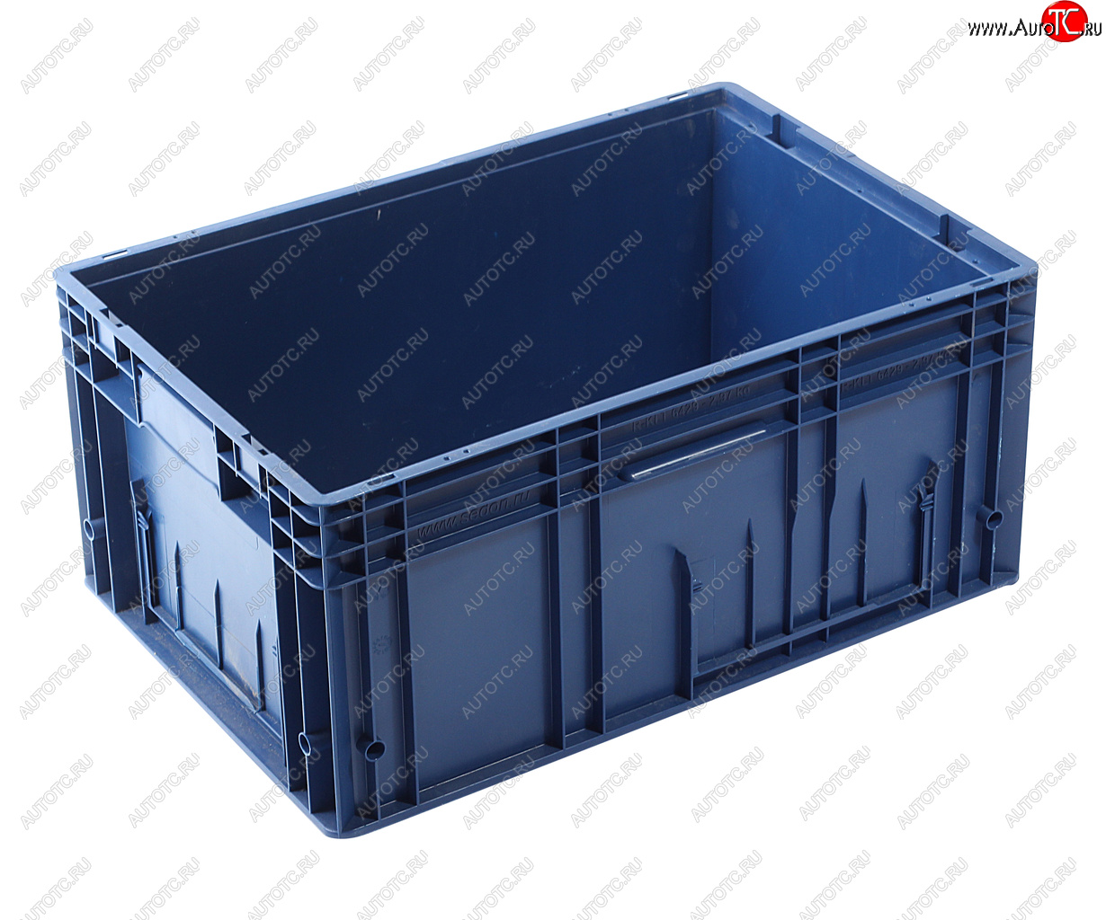 1 439 р. Ящик полимерный многооборотный 594х396х280мм синий IPLAST IPLAST ip-378844 IPLAST ip-378844  с доставкой в г. Воронеж
