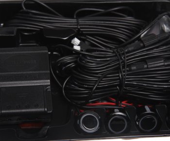 2 569 р. Датчик парковки d=19мм INTERPOWER INTERPOWER ip-415 (19mm) (4 датчика) black  с доставкой в г. Воронеж. Увеличить фотографию 3