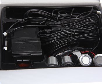2 299 р. Датчик парковки d=19мм INTERPOWER INTERPOWER ip-415 (19mm) (4 датчика) silver  с доставкой в г. Воронеж. Увеличить фотографию 3
