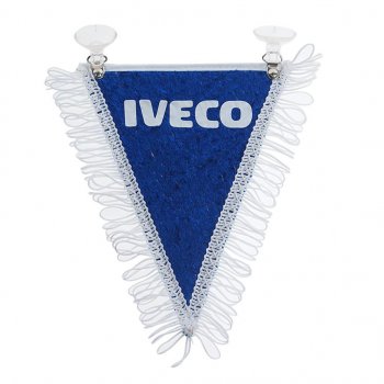 Вымпел IVECO с бахромой на 2-х присосках АВТОРЕАЛ АВТОРЕАЛ iveco АВТОРЕАЛ iveco