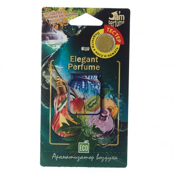 Ароматизатор подвесной мембранный (elegant perfume) Jam Perfume FOUETTE FOUETTE j-11