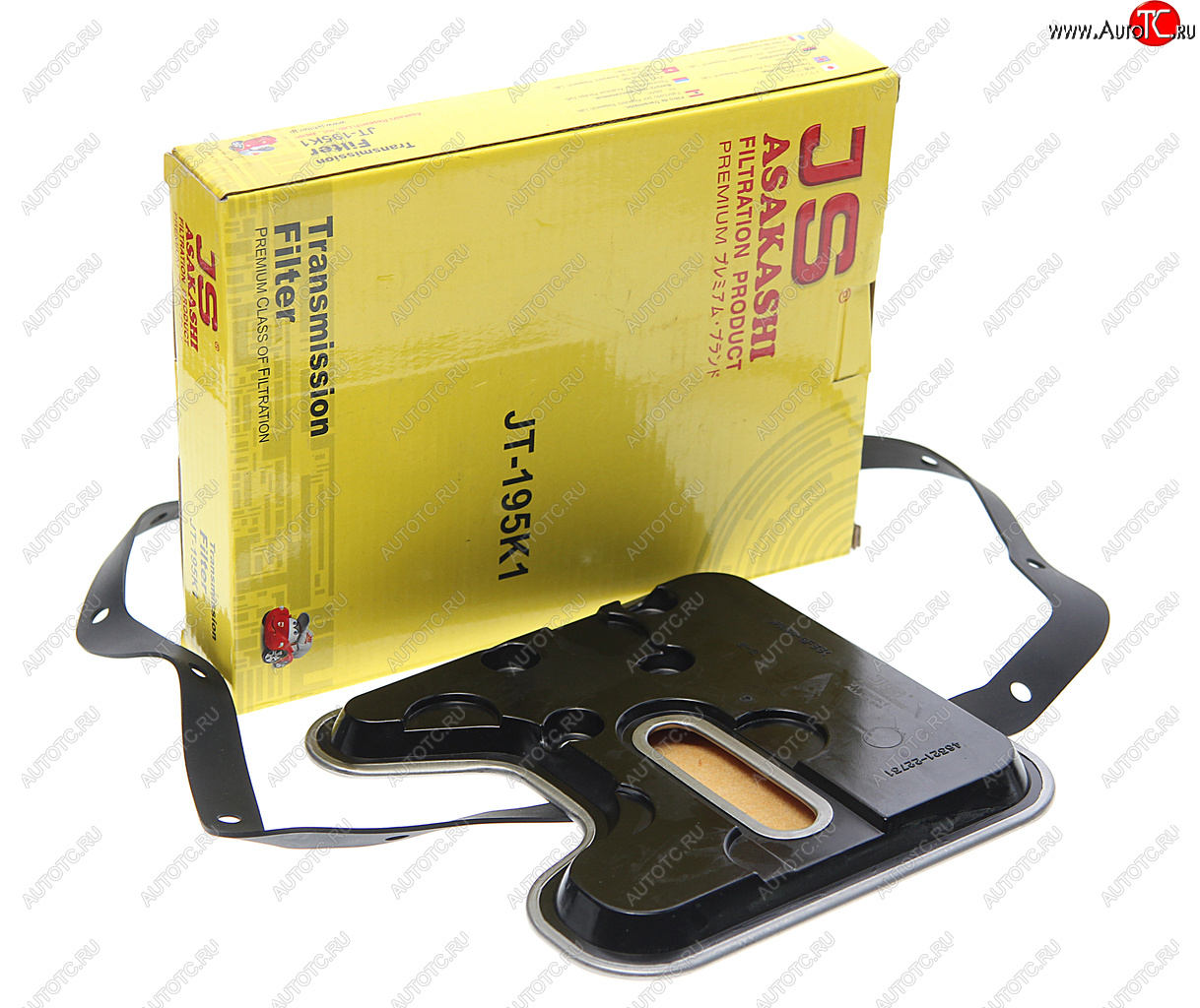 2 799 р. Фильтр масляный АКПП HYUNDAI Getz (02-10),Elantra (00-06) KIA Rio (05-) (с прокладкой) JS ASAKASHI JS ASAKASHI jt195k1  с доставкой в г. Воронеж