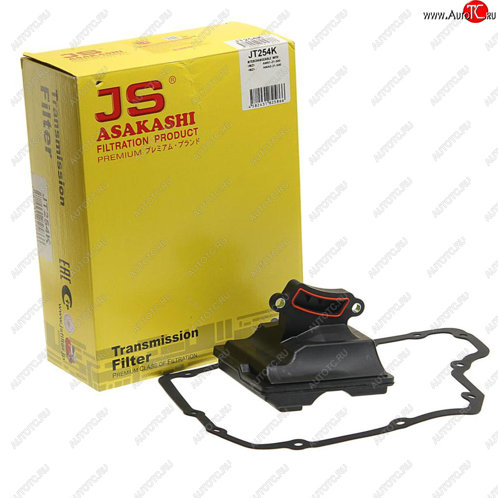 4 299 р. Фильтр масляный АКПП MAZDA CX-7 (09-) (с прокладкой) JS ASAKASHI JS ASAKASHI jt254k  с доставкой в г. Воронеж
