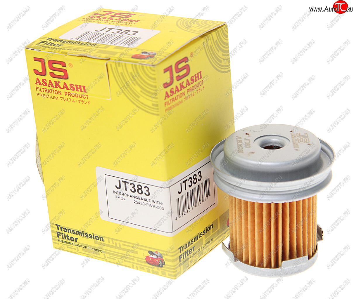 2 359 р. Фильтр масляный АКПП HONDA Jazz (02-08) JS ASAKASHI JS ASAKASHI jt383  с доставкой в г. Воронеж