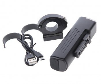 1 089 р. Фонарь велосипедный передний USB кабель с аккумулятором 1800mAh Cree Led RAPIDO RAPIDO jy-7025  с доставкой в г. Воронеж. Увеличить фотографию 2