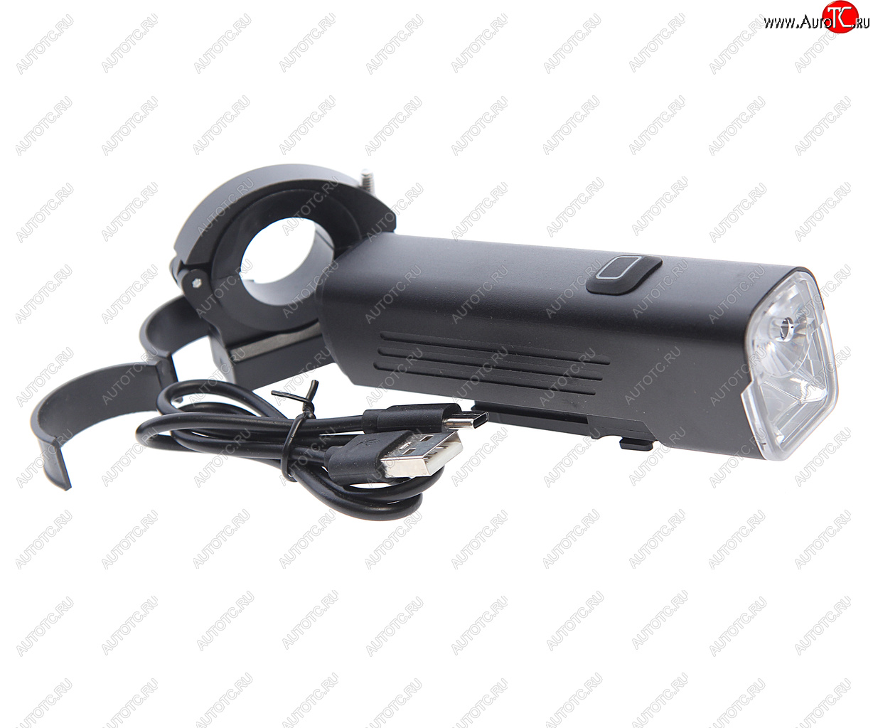 1 089 р. Фонарь велосипедный передний USB кабель с аккумулятором 1800mAh Cree Led RAPIDO RAPIDO jy-7025  с доставкой в г. Воронеж