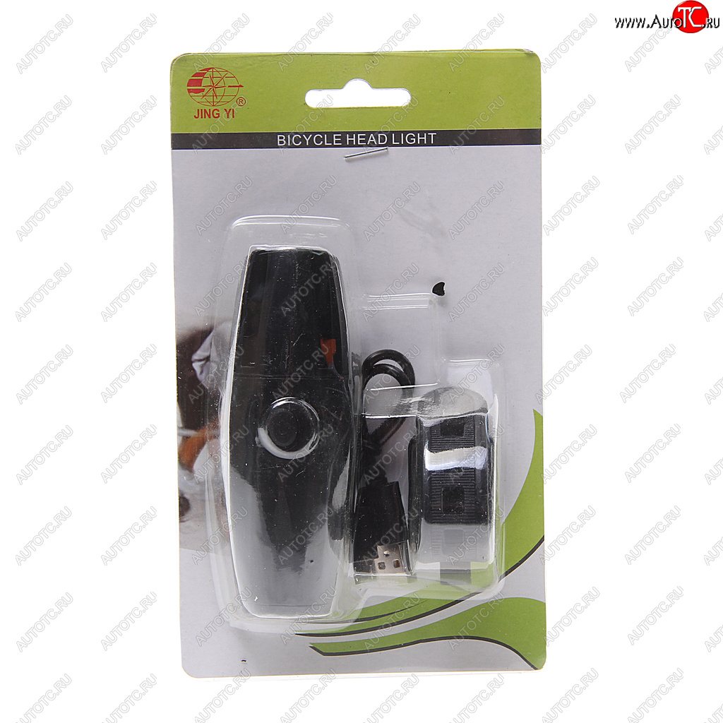 2 299 р. Фонарь велосипедный передний USB кабель с аккумулятором 2400mAh Cree XM-L Led NO NAME jy-7026  с доставкой в г. Воронеж