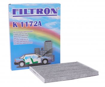 Фильтр воздушный салона OPEL Corsa D FIAT Grande Punto (05-) угольный FILTRON FILTRON k1172a