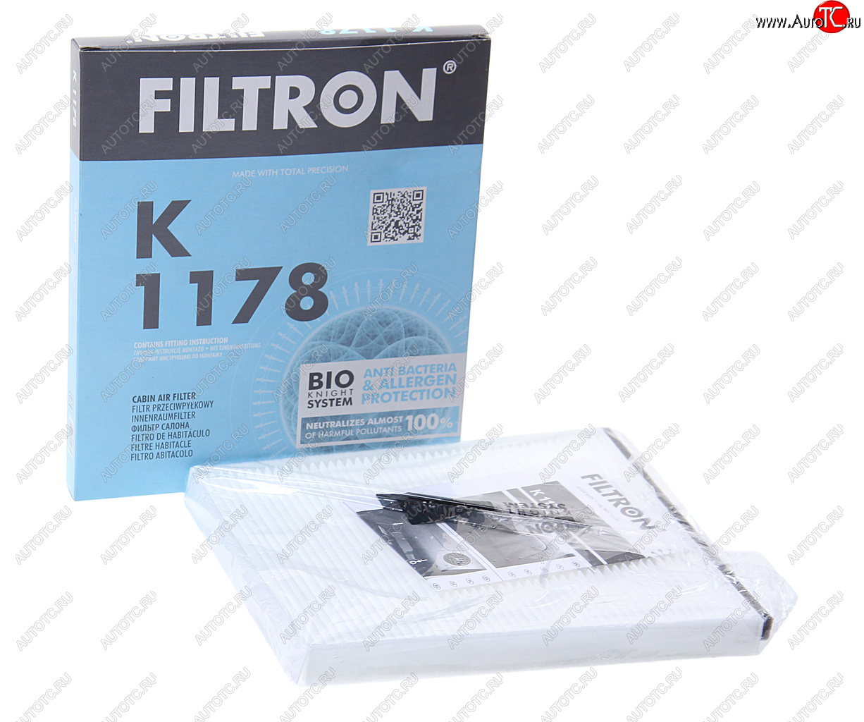 529 р. Фильтр воздушный салона CHEVROLET Aveo (06-) (JAС-D13) FILTRON FILTRON k1178  с доставкой в г. Воронеж