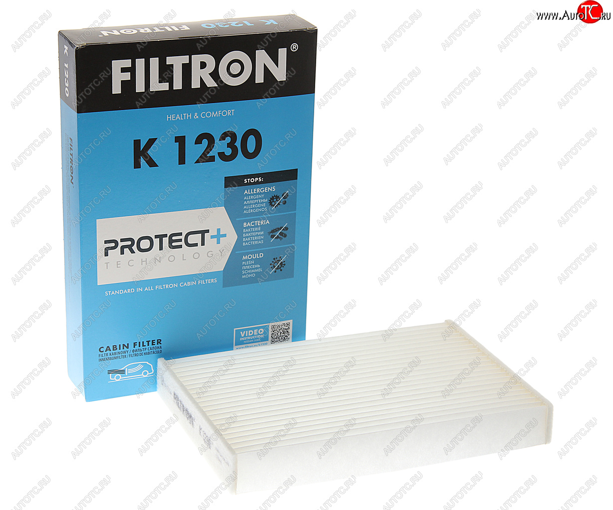 399 р. Фильтр воздушный салона NISSAN Juke RENAULT Fluence FILTRON FILTRON k1230  с доставкой в г. Воронеж