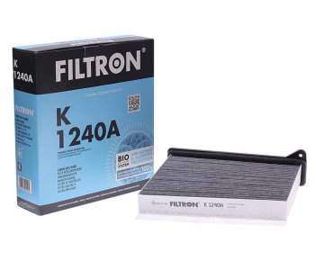 Фильтр воздушный салона MITSUBISHI Lancer (03-),Outlander (03-08) угольный FILTRON FILTRON k1240a