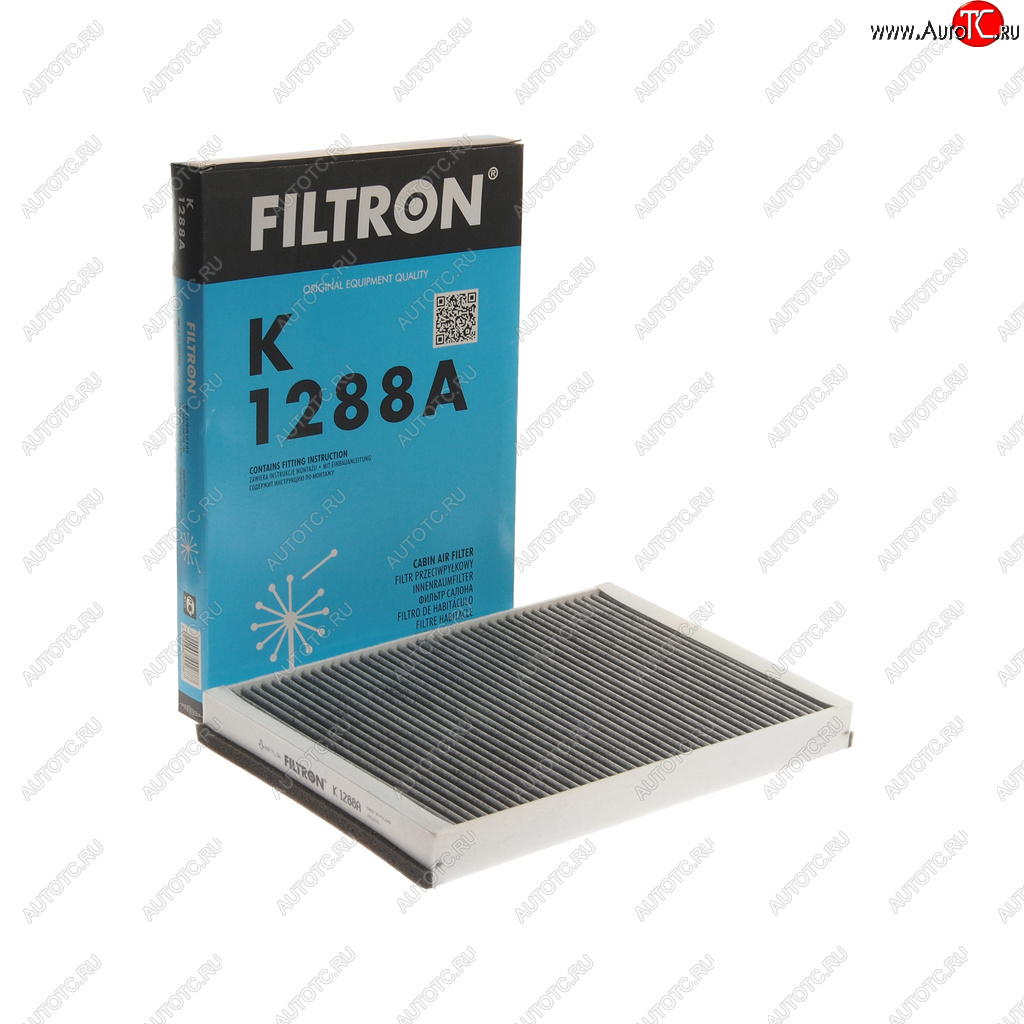 1 239 р. Фильтр воздушный салона MERCEDES Sprinter угольный FILTRON FILTRON k1288a  с доставкой в г. Воронеж