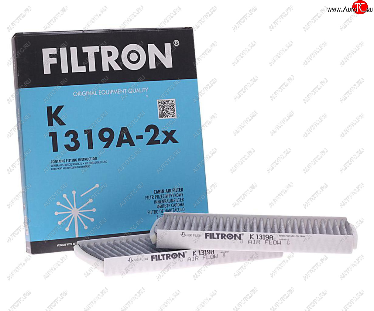 1 329 р. Фильтр воздушный салона MAZDA MPV LW (02-),RX-8 FILTRON FILTRON k1319a-2x  с доставкой в г. Воронеж