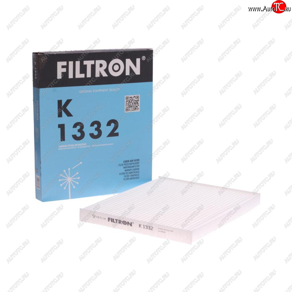 529 р. Фильтр воздушный салона HYUNDAI Tucson (04-),ix35 (10-) KIA Sportage (07-10) FILTRON FILTRON k1332  с доставкой в г. Воронеж