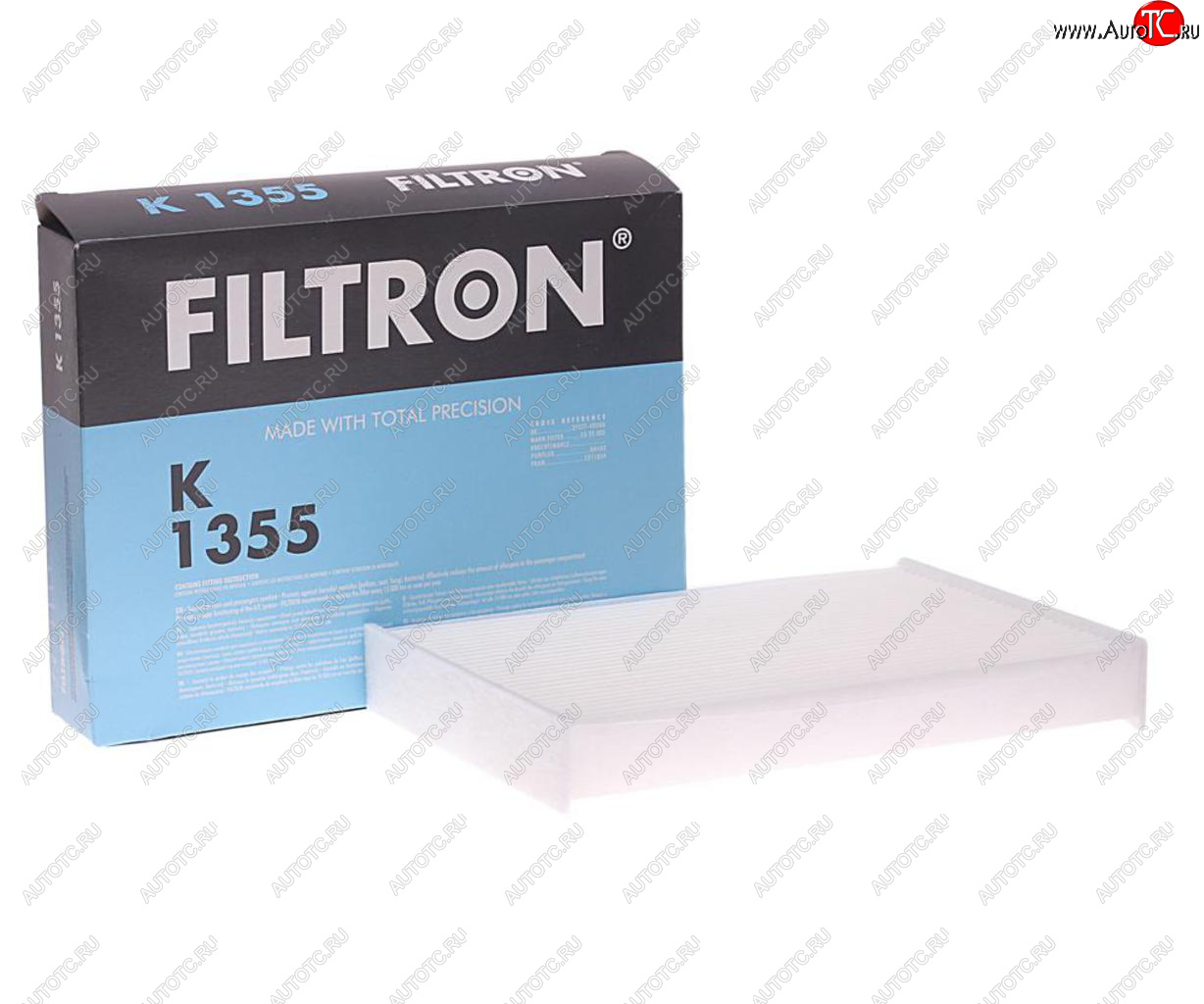 369 р. Фильтр воздушный салона NISSAN Qashqai (13-) FILTRON FILTRON k1355  с доставкой в г. Воронеж