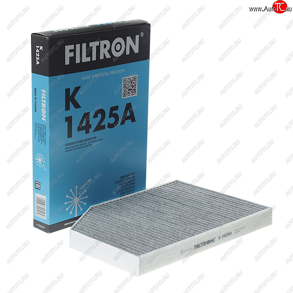 1 279 р. Фильтр воздушный салона BMW X3 (G01) угольный FILTRON FILTRON k1425a  с доставкой в г. Воронеж