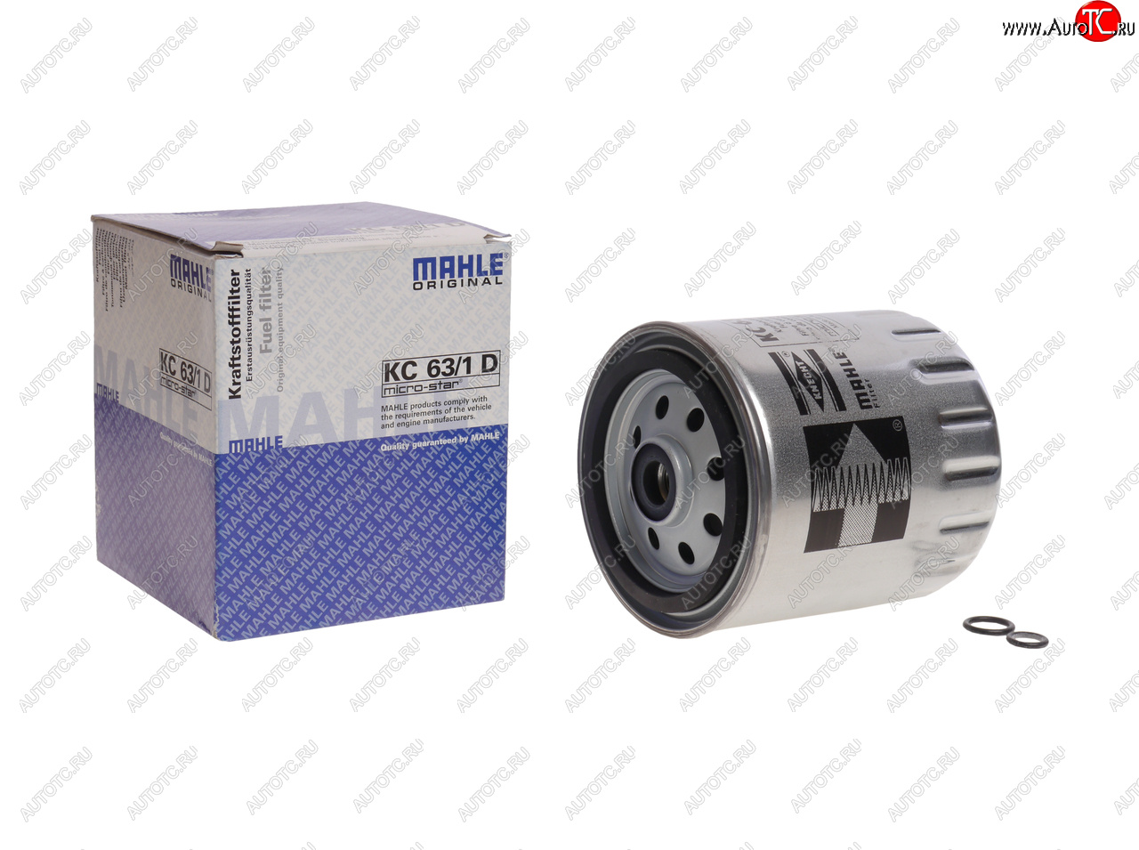 929 р. Фильтр топливный SSANGYONG Rexton (02-),Musso,Istana,Korando (OM600) MAHLE MAHLE kc631d  с доставкой в г. Воронеж