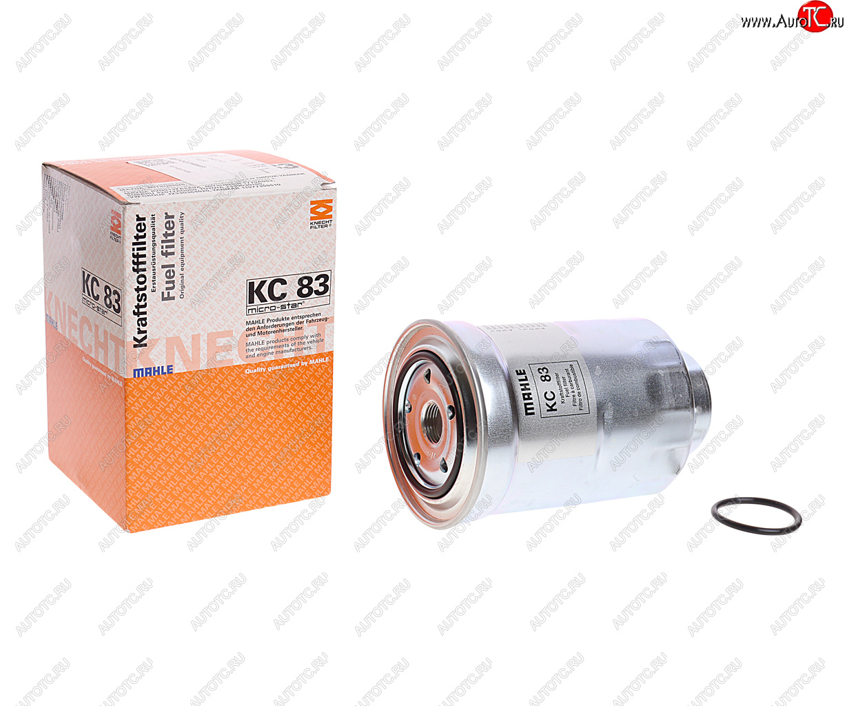 1 399 р. Фильтр топливный TOYOTA Land Cruiser 80,90,120 (80-07-),Hiace (84-06-) (DTDI) MAHLE MAHLE kc83d  с доставкой в г. Воронеж