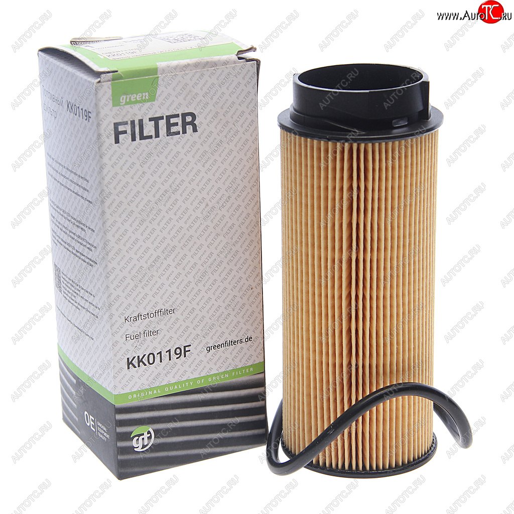 1 279 р. Фильтр топливный IVECO Daily (05-) GREEN FILTER GREEN FILTER kk0119f GREEN FILTER kk0119f  с доставкой в г. Воронеж