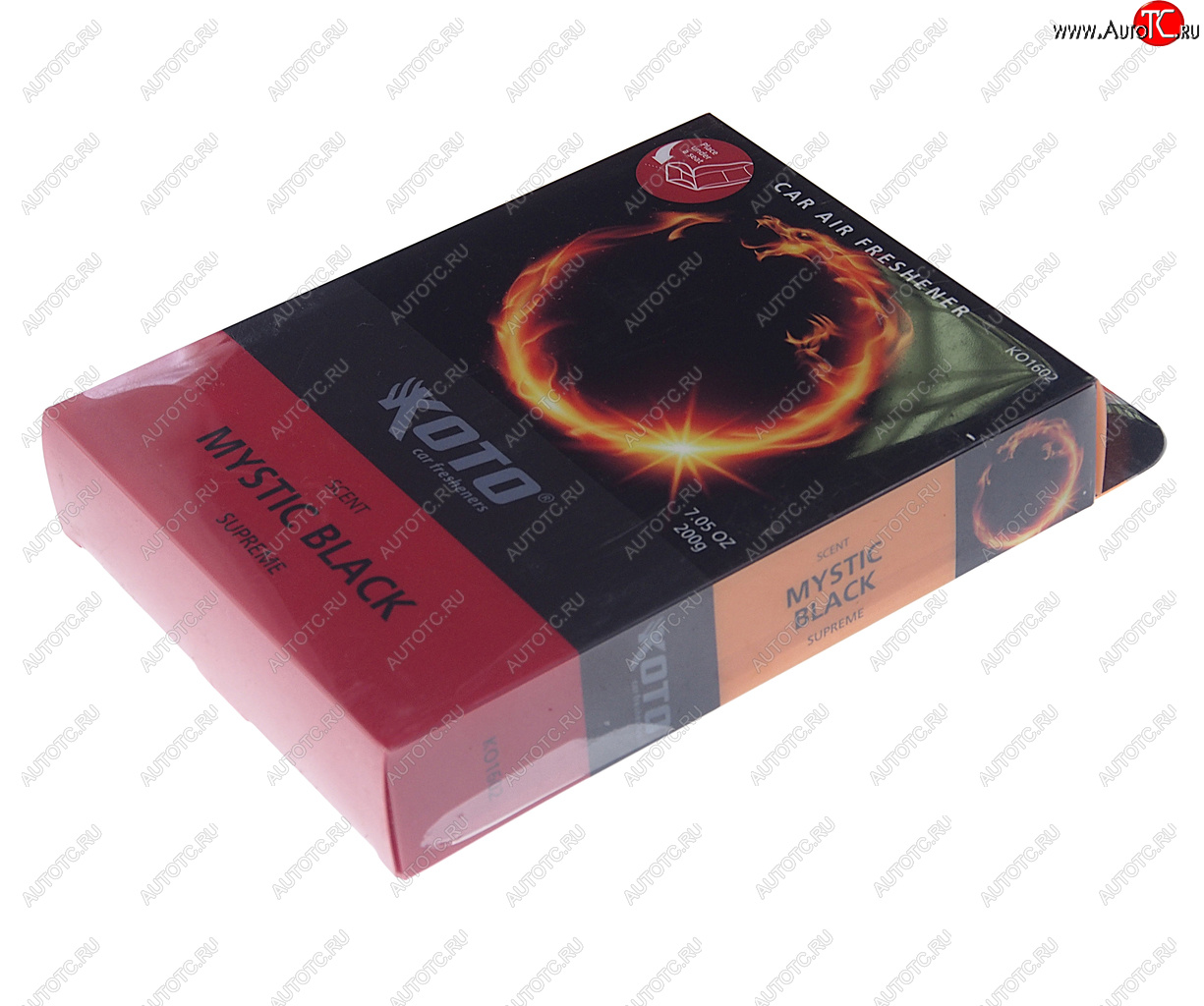 619 р. Ароматизатор под сиденье гелевый (Mystic Black) 180г Supreme KOTO KOTO ko1602  с доставкой в г. Воронеж
