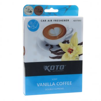 Ароматизатор под сиденье гелевый (Vanilla Coffee) 180г Double supreme KOTO KOTO ko171013