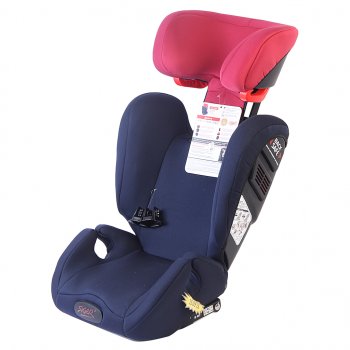 Автокресло детское 15-36кг (II-lll) 3-12лет royal blue (синийкрасный) Дельта FIX SIGER SIGER kres3327