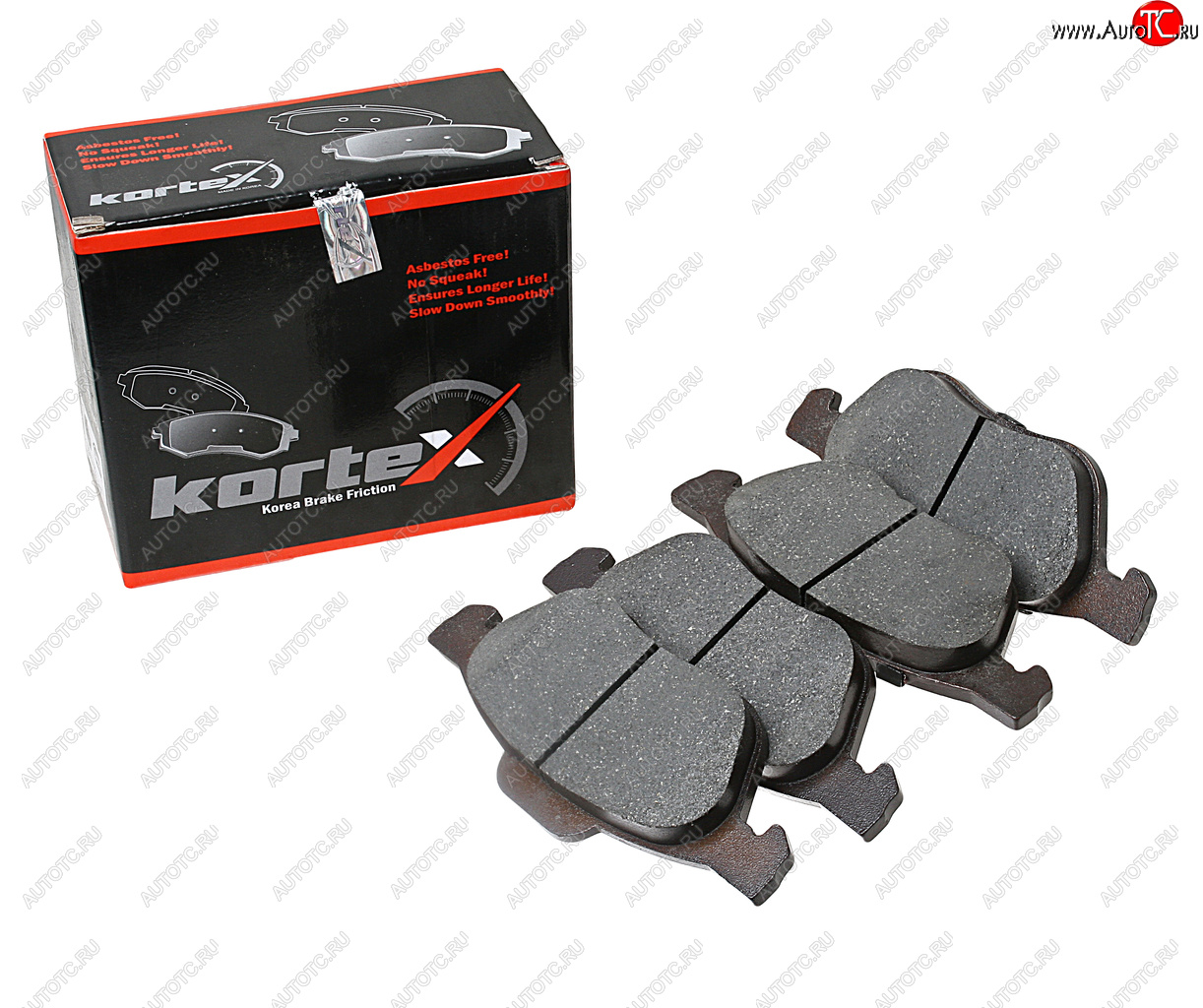 2 359 р. Колодки тормозные передние (4шт.) KORTEX Renault Megane седан  дорестайлинг (2002-2006)  с доставкой в г. Воронеж