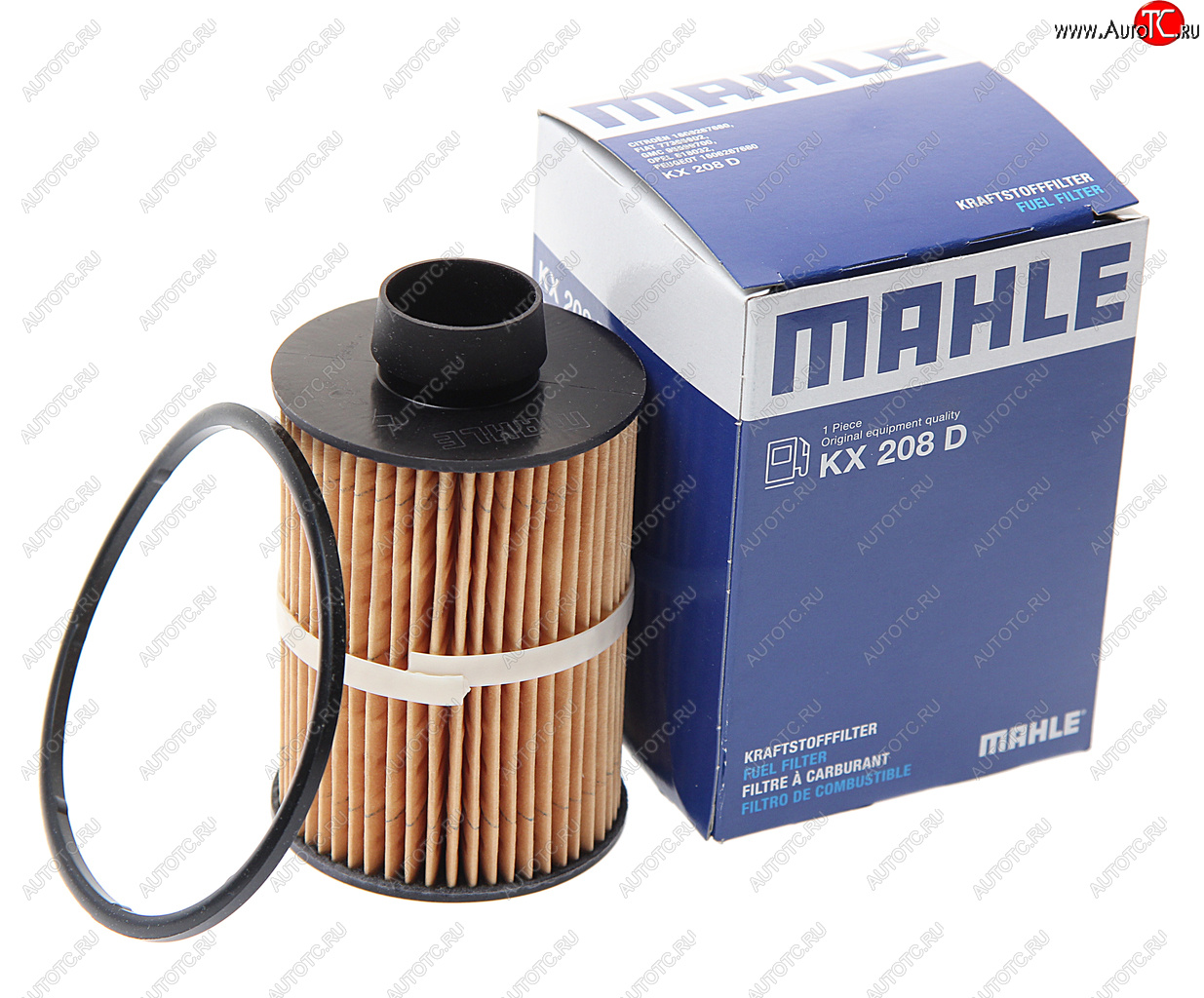 1 589 р. Фильтр топливный CHEVROLET Captiva OPEL Corsa PEUGEOT Boxer CITROEN Jumper FIAT Ducato MAHLE MAHLE kx208d  с доставкой в г. Воронеж