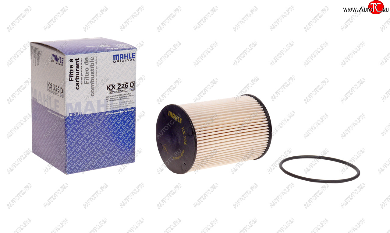 2 899 р. Фильтр топливный VOLVO S60 (01-09),S80,V70 (01-07),XC70 (02-07),XC90 (02-14) MAHLE MAHLE kx226d  с доставкой в г. Воронеж