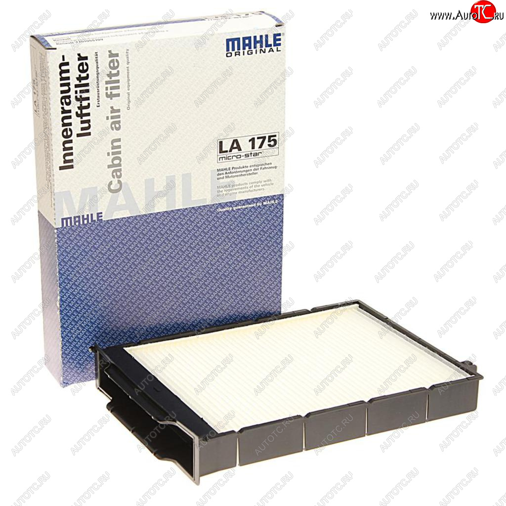 529 р. Фильтр воздушный салона RENAULT Megane 2 (02-) MAHLE MAHLE la175 MAHLE la175  с доставкой в г. Воронеж
