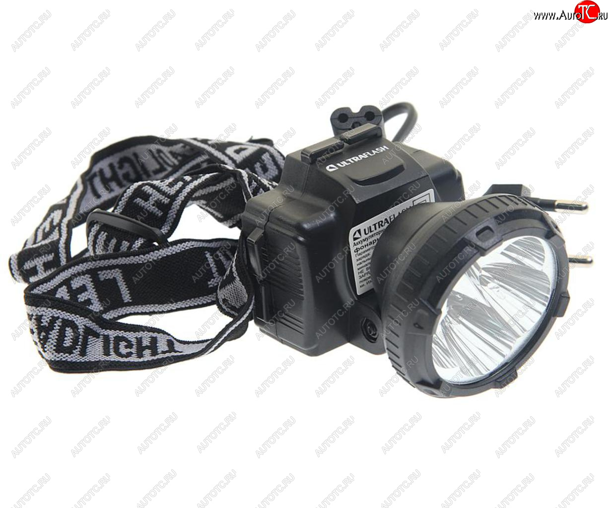 599 р. Фонарь налобный аккумуляторный ULTRAFLASH ULTRAFLASH led5365  с доставкой в г. Воронеж